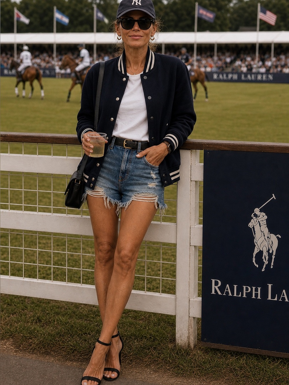 Zara Distressed Blue Jean Shorts